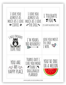 78 Valentine's Day Printable Cards (Free PDF Printables) - Simply Love ...