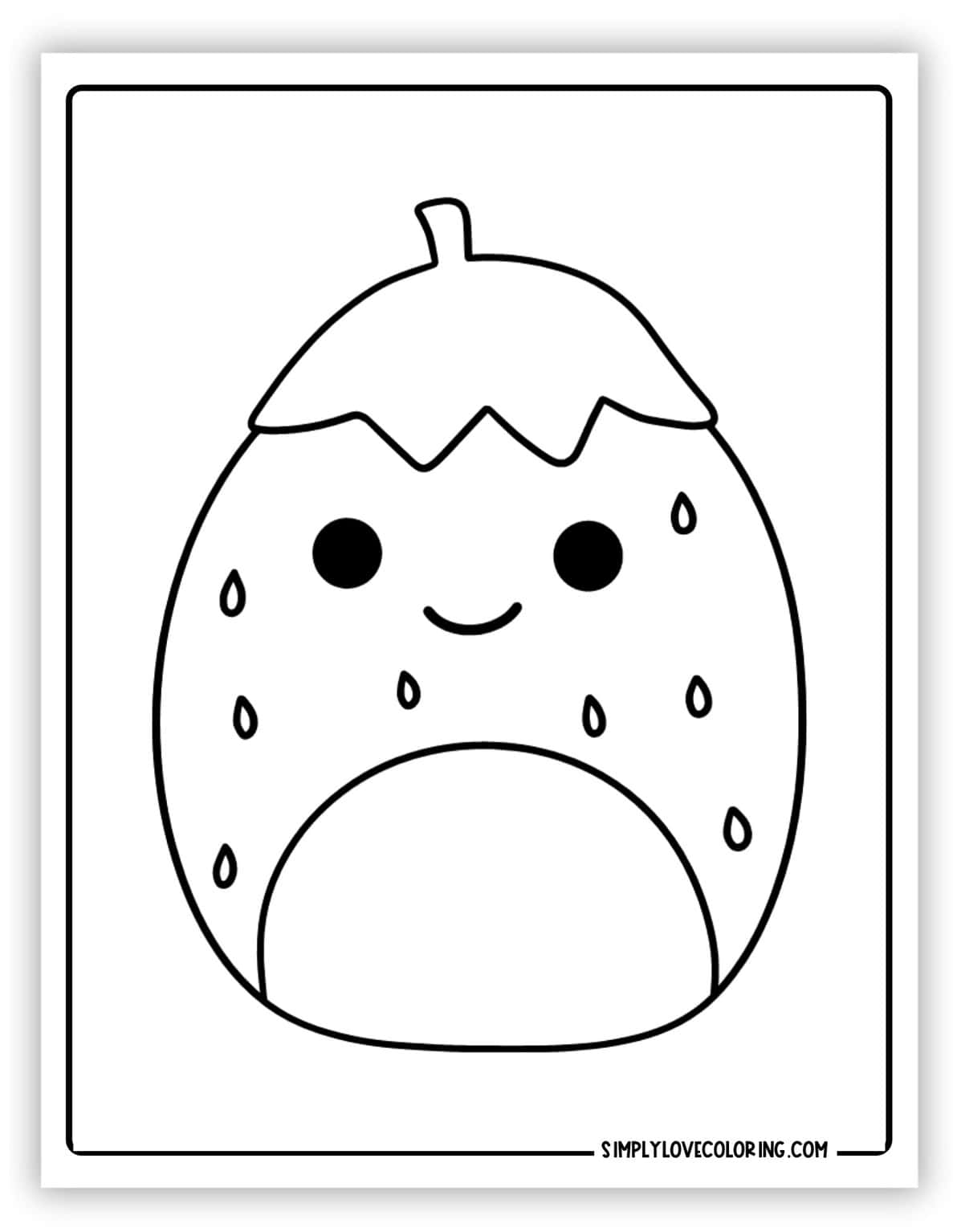 68 Squishmallow Coloring Pages (Free PDF Printables) - Simply Love Coloring
