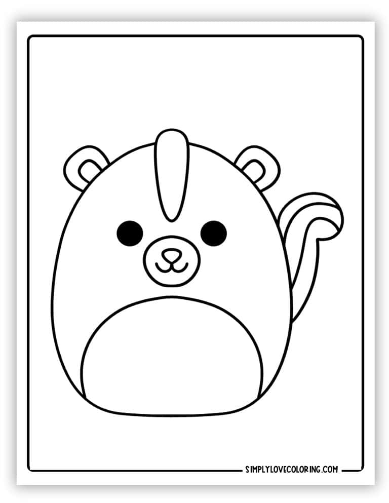 68 Squishmallow Coloring Pages (Free PDF Printables) - Simply Love Coloring