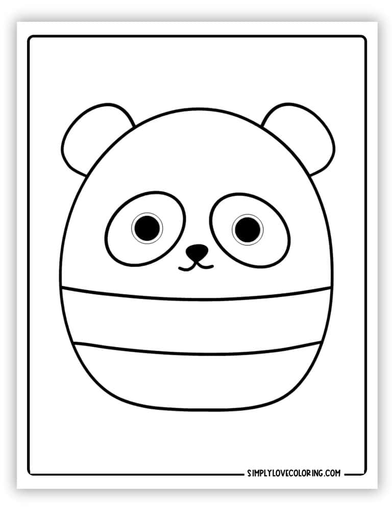 68 Squishmallow Coloring Pages (Free PDF Printables) - Simply Love Coloring