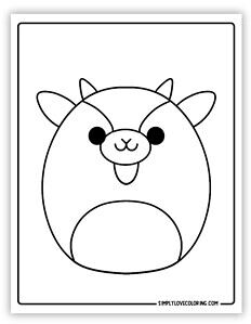 68 Squishmallow Coloring Pages (Free PDF Printables) - Simply Love Coloring