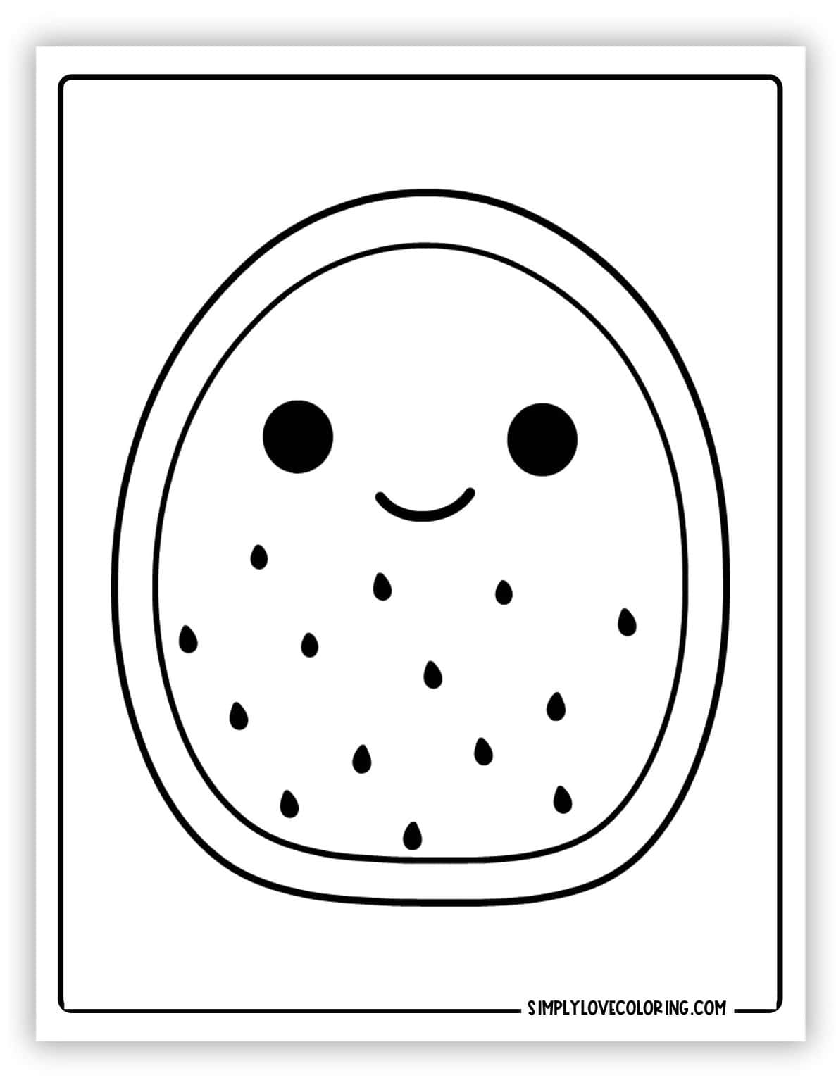 68 Squishmallow Coloring Pages (Free PDF Printables) - Simply Love Coloring