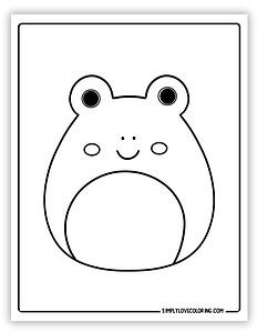 68 Squishmallow Coloring Pages (Free PDF Printables) - Simply Love Coloring