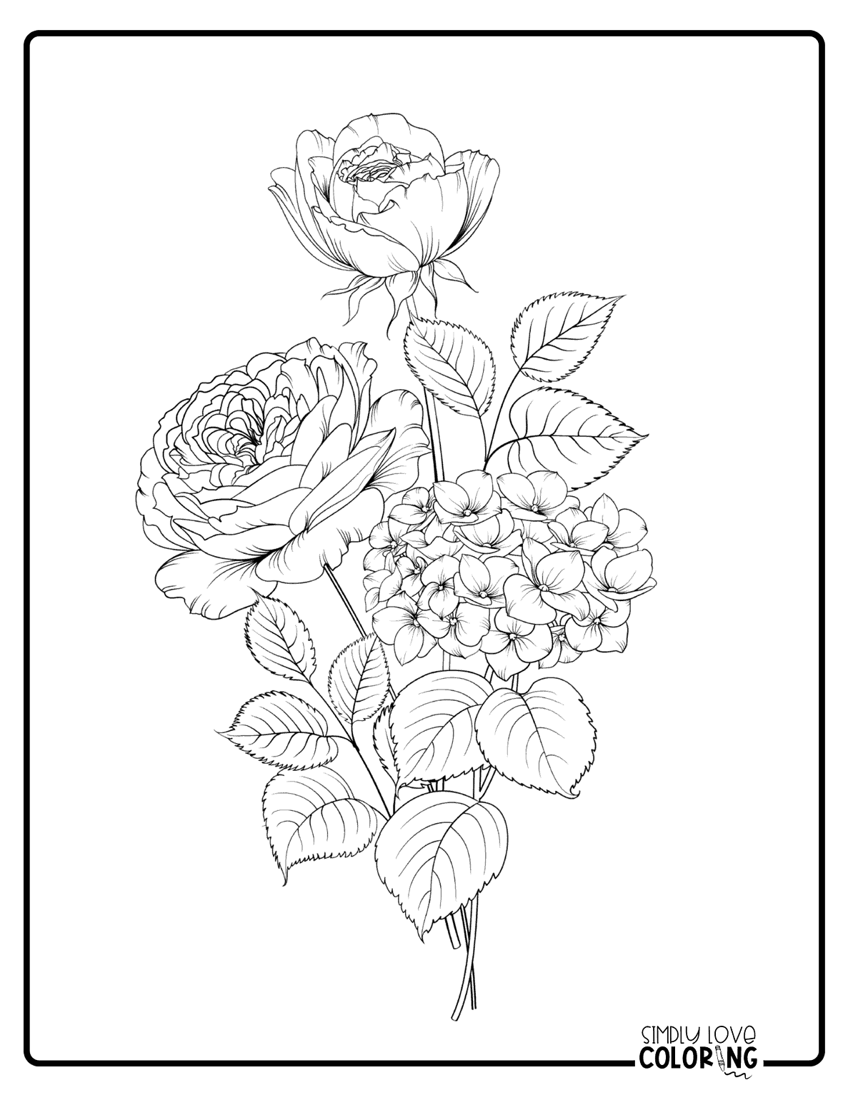 28 Coloring Pages for Adults (Free PDF Printables) - Simply Love Coloring