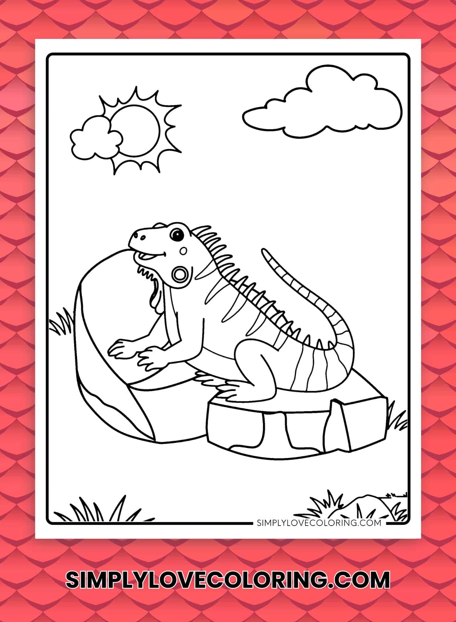 54 Reptile Coloring Pages (Free PDF Printables) - Simply Love Coloring