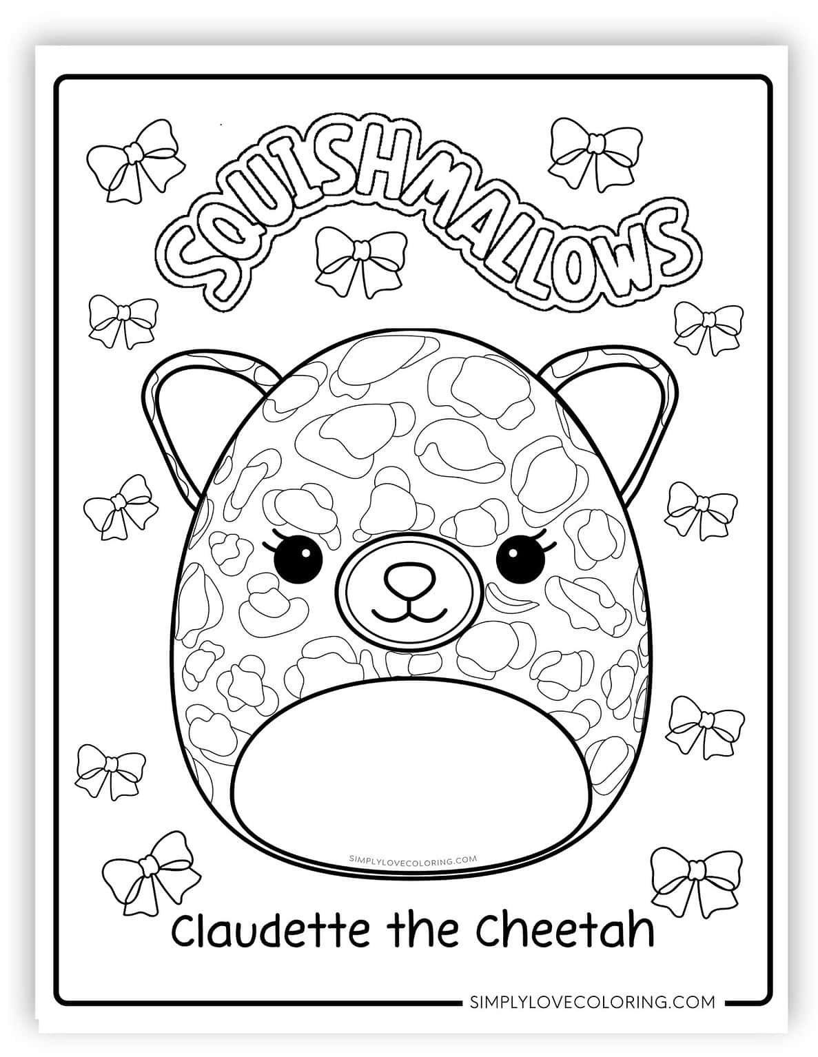 27 Easter Squishmallow Coloring Pages (Free PDF Printables) - Simply ...