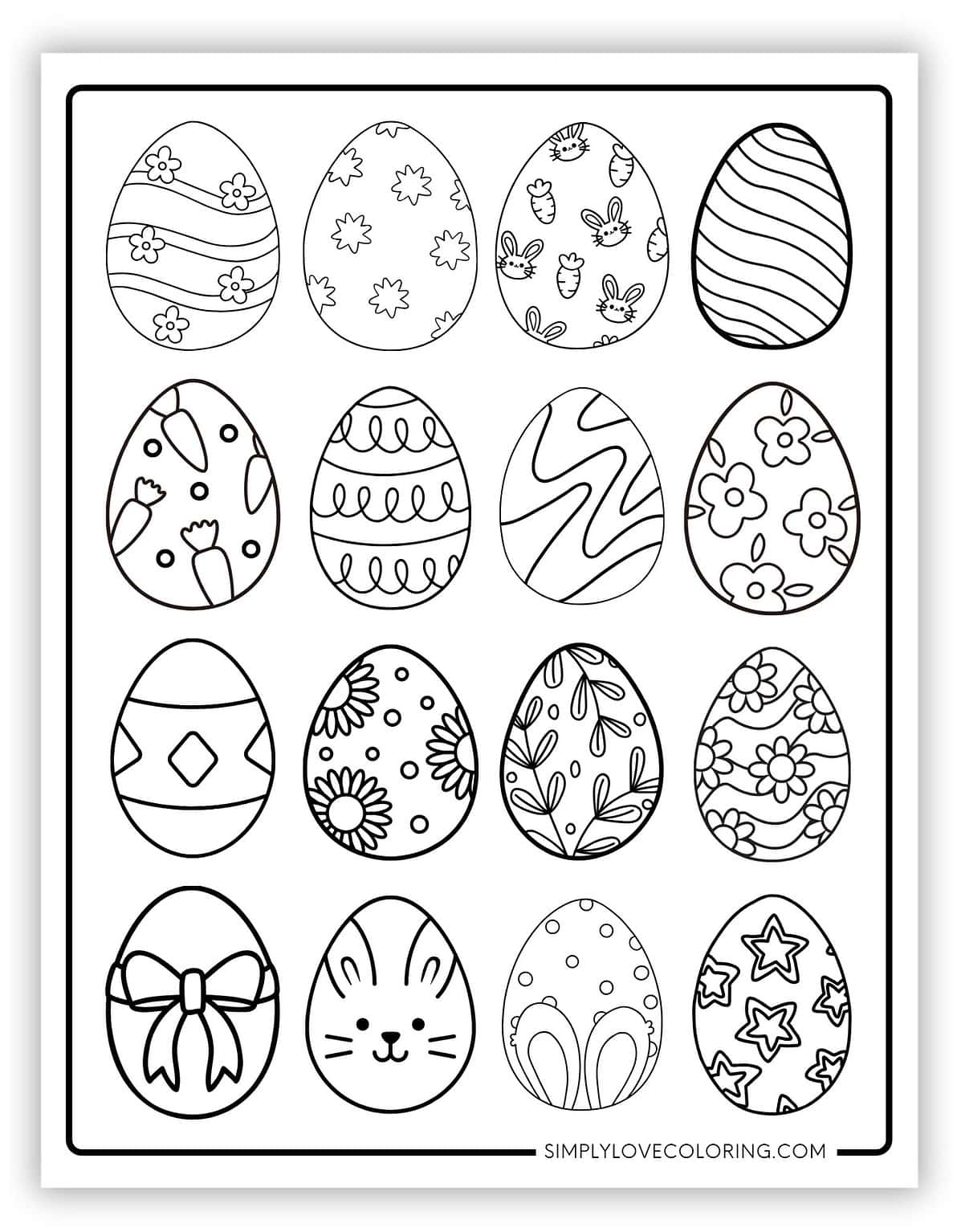 Easter Egg Templates