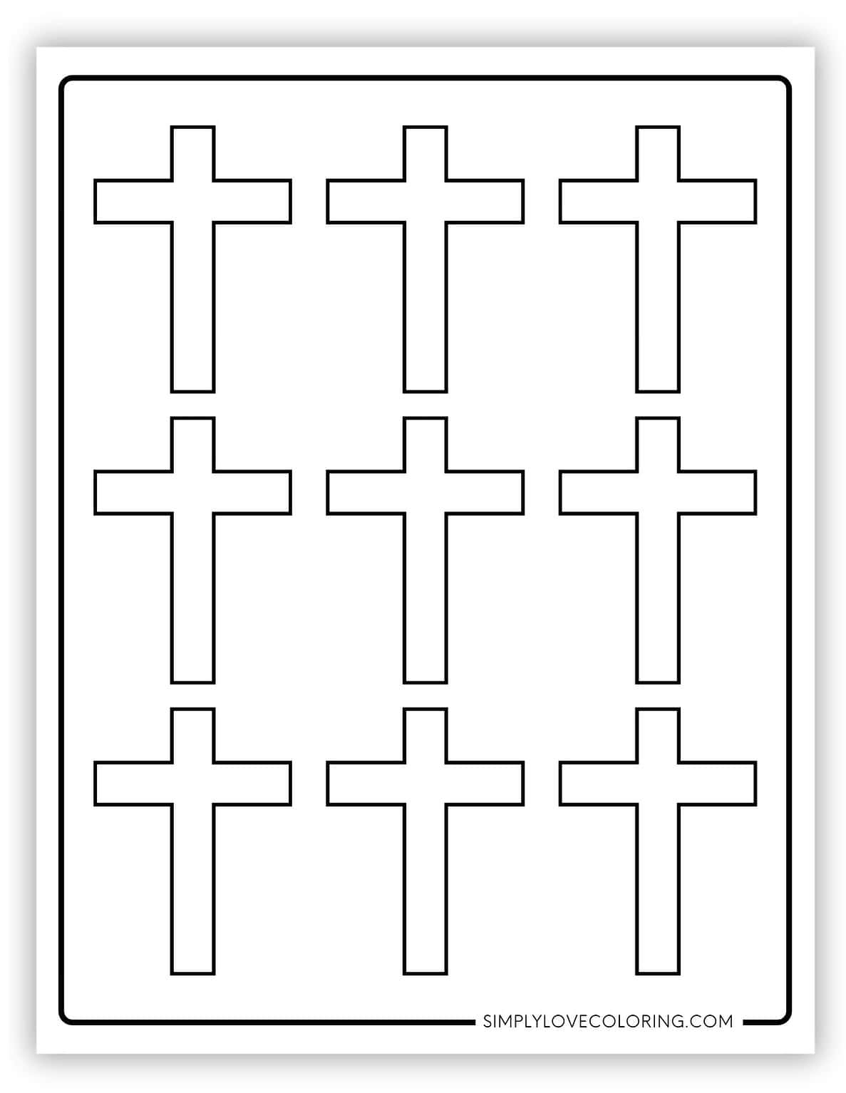 32 Easter Cross Template Printables - Extra Small Cross Easter Cross Template Printable 1187x1536 