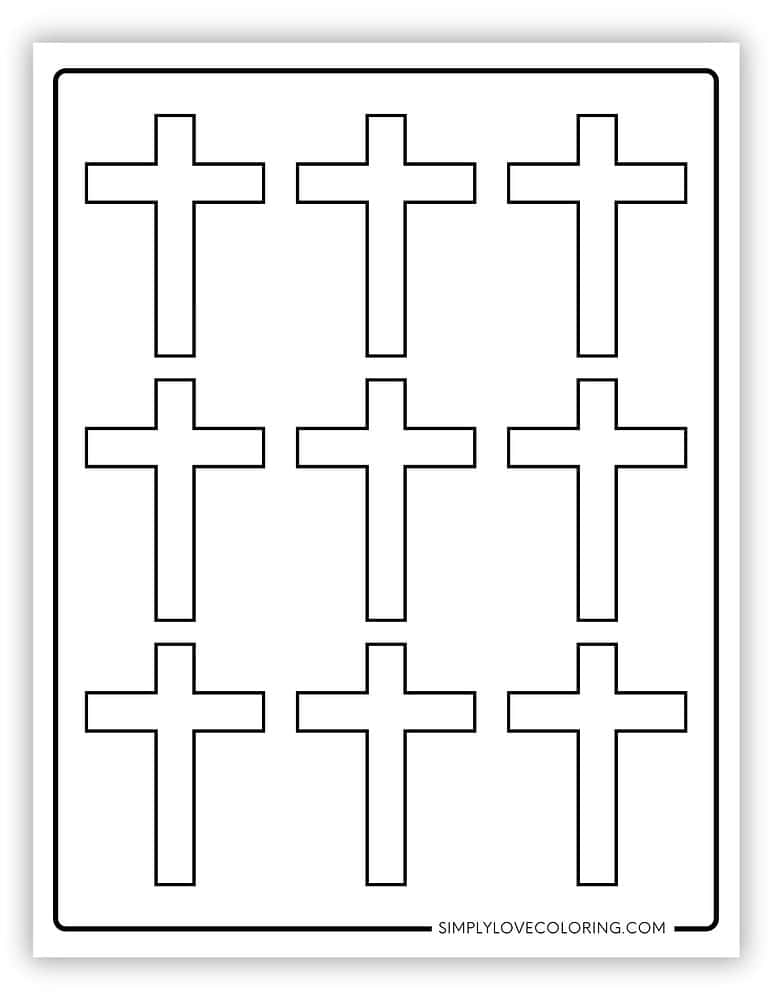 32 Easter Cross Template Printables (Free PDF Downloads) Simply Love 32 Easter Cross Template Printables (Free PDF Downloads) Simply Love