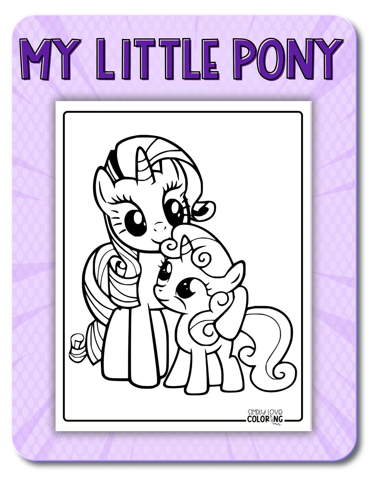 2862 Coloring Pages for Girls (Free PDF Printables) - Simply Love Coloring