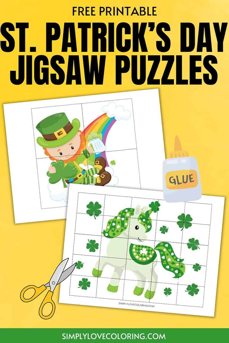 St Patrick 39 s Day Jigsaw Puzzle - P St. Patricks Day Jigsaw Puzzle Printable 2 768x1152 