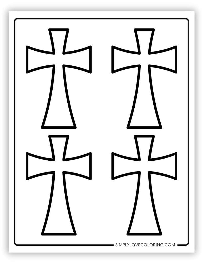 32 Easter Cross Template Printables (Free PDF Downloads) Simply Love 32 Easter Cross Template Printables (Free PDF Downloads) Simply Love