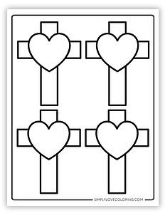 32 Easter Cross Template Printables (Free PDF Downloads) - Simply Love ...