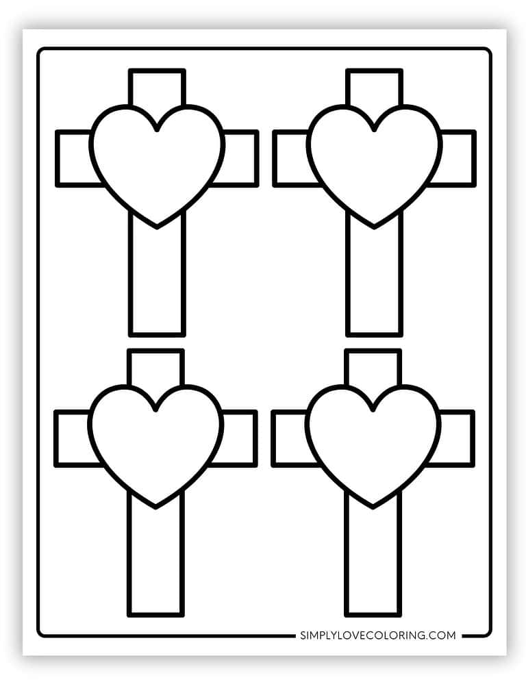 32 Easter Cross Template Printables (Free PDF Downloads) - Simply Love ...