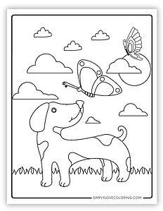 24 Cute Butterfly Coloring Pages (Free PDF Printables) - Simply Love ...