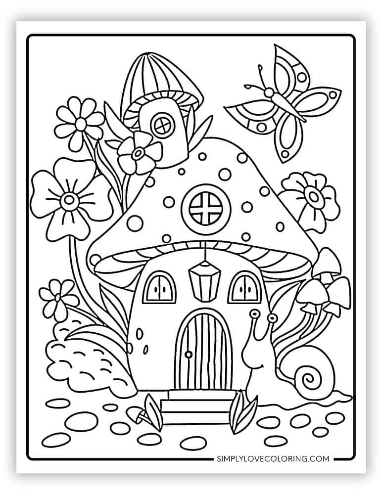 24 Cute Butterfly Coloring Pages (Free PDF Printables) - Simply Love ...