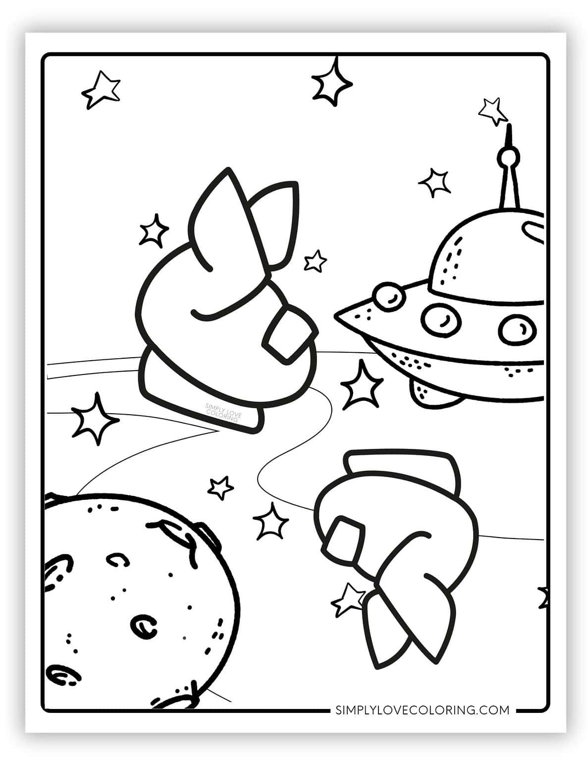 Among Us Coloring Pages (Free PDF Printables) - Simply Love Coloring