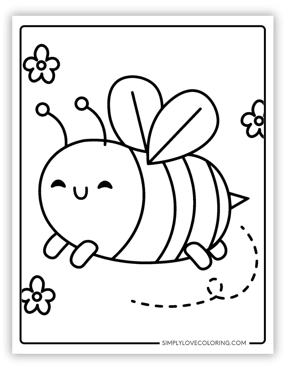42 Cute Coloring Pages (Free PDF Printables) - Simply Love Coloring