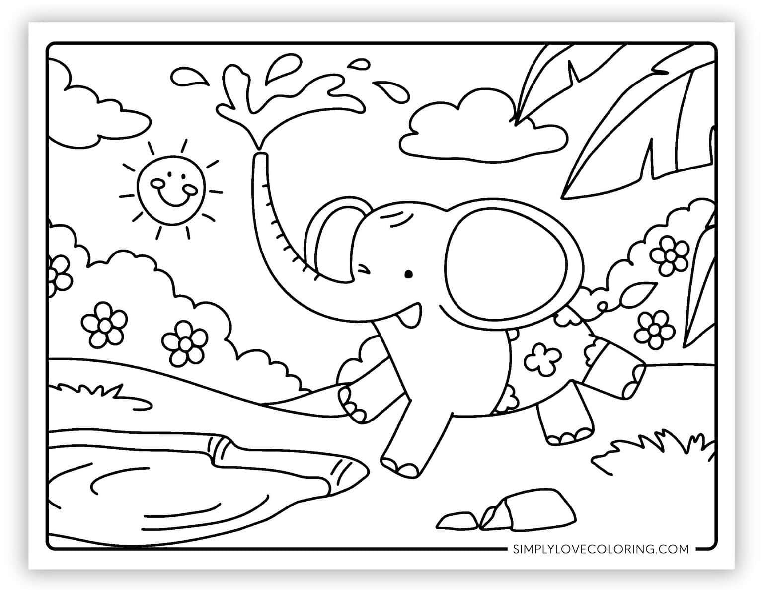 42 Cute Coloring Pages (Free PDF Printables) - Simply Love Coloring