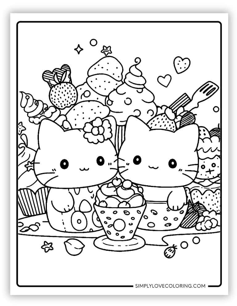 Free Pdf Cute Coloring Pages
