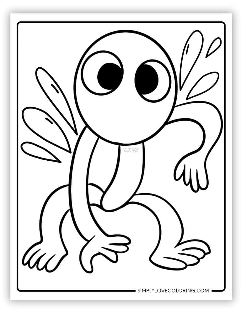 24 Rainbow Friends Coloring Pages (Free PDF Printables) - Simply Love ...