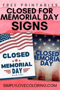 Printable Sign Closed Memorial Day (Free PDF Downloads) - Simply Love ...