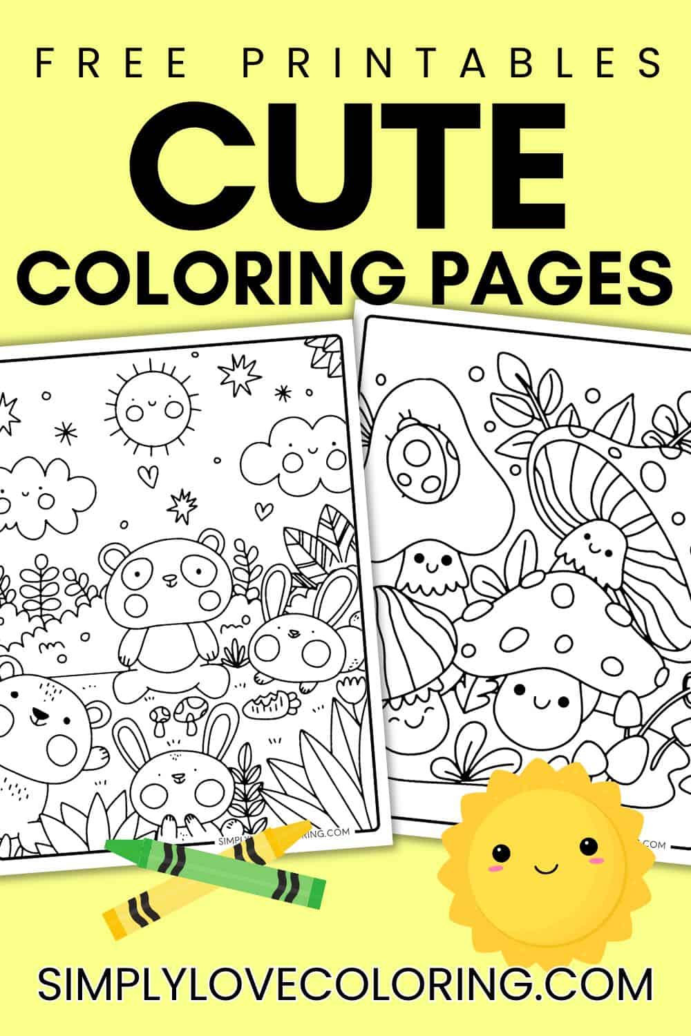 Printable Coloring Pages Cute