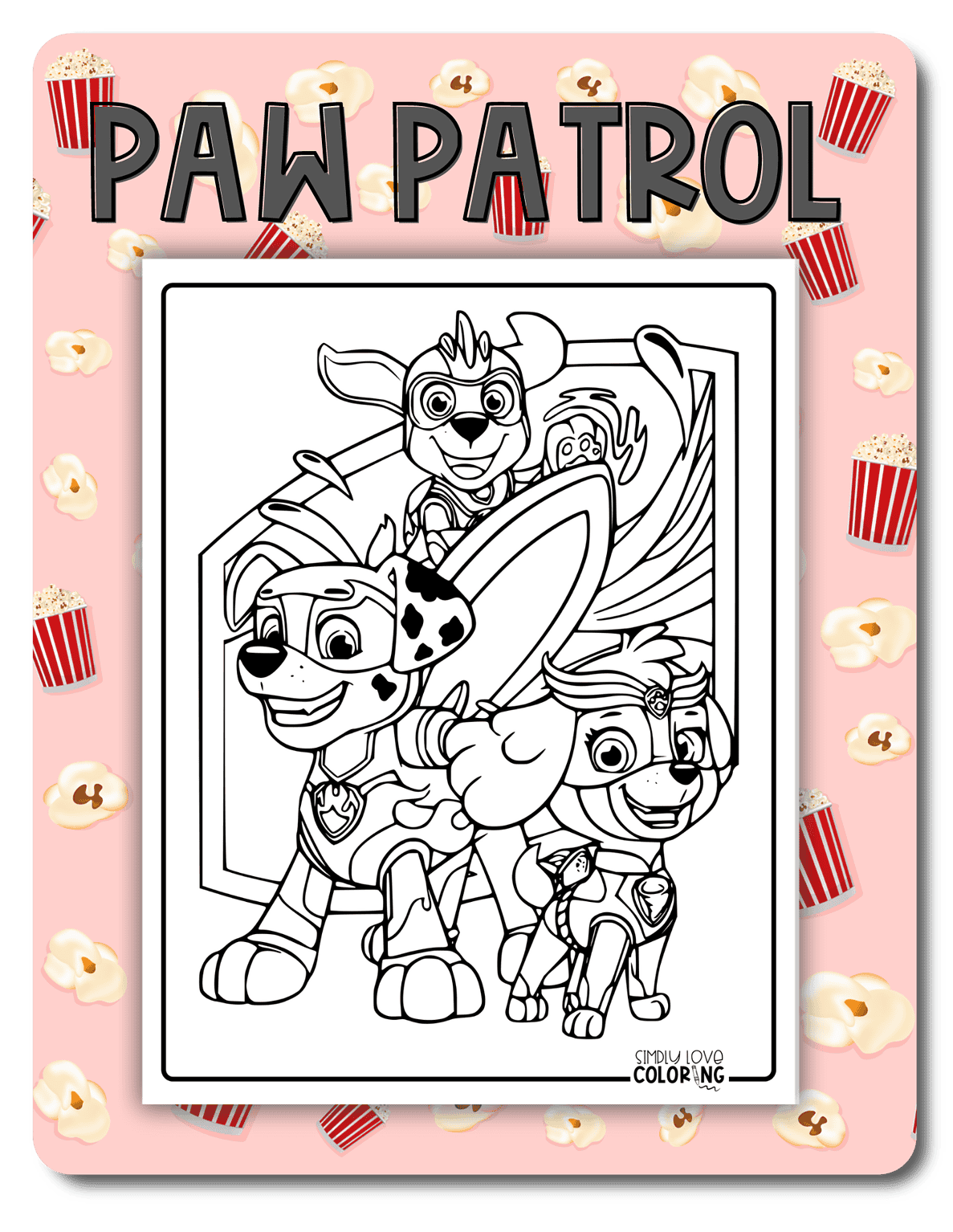 Kids Movie Coloring Pages (Free PDF Printables) - Simply Love Coloring