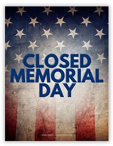 Printable Sign Closed Memorial Day (Free PDF Downloads) - Simply Love ...