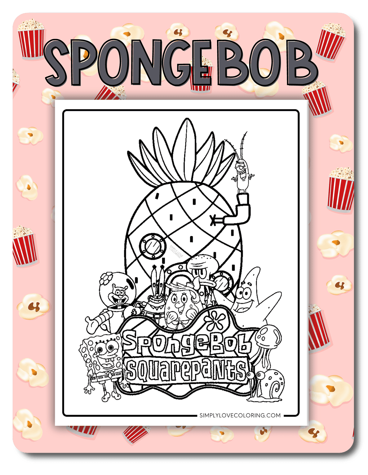 Kids Movie Coloring Pages (Free PDF Printables) - Simply Love Coloring