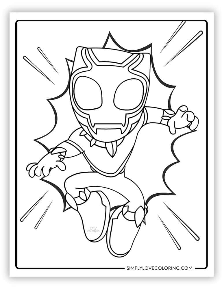 Spidey and His Amazing Friends Coloring Pages (Free PDF Printables