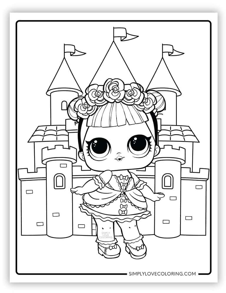 32 Fun LOL Surprise Coloring Pages (Free PDF Printables) - Simply Love ...