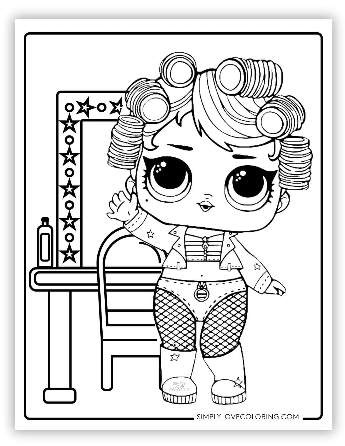 32 Fun LOL Surprise Coloring Pages (Free PDF Printables) Simply Love