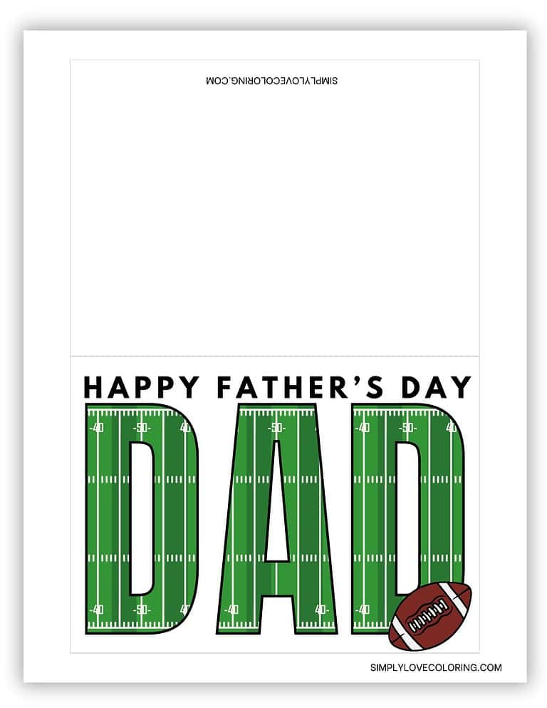 Printable Father's Day Cards (Free PDF Downloads) - Simply Love Coloring