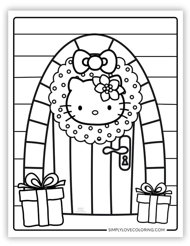 Hello Kitty Coloring Pages (Free PDF Printables) - Simply Love Coloring