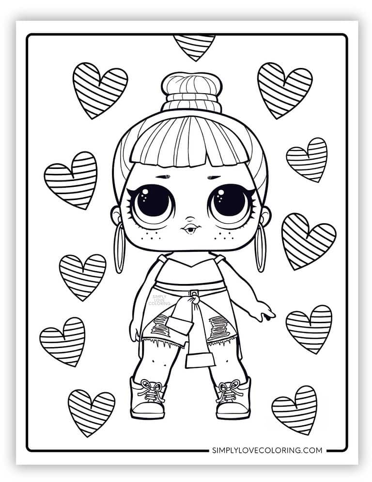 32 Fun LOL Surprise Coloring Pages (Free PDF Printables) Simply Love