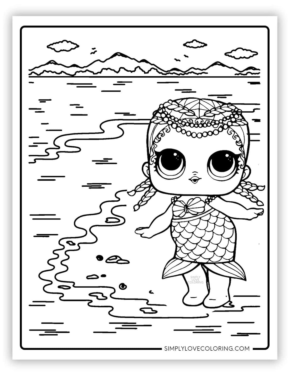 32 Fun LOL Surprise Coloring Pages (Free PDF Printables) - Simply Love ...