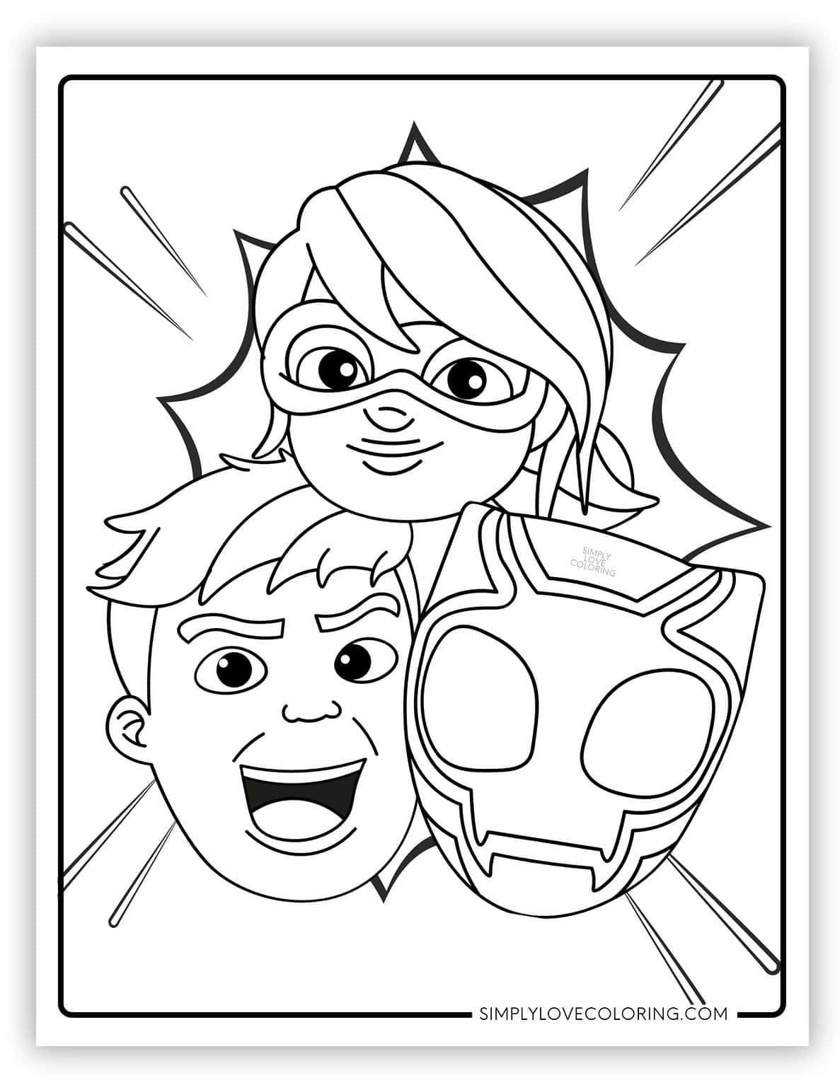Spidey and His Amazing Friends Coloring Pages (Free PDF Printables ...