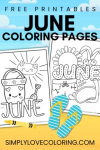 June Coloring Pages (Free PDF Printables) - Simply Love Coloring