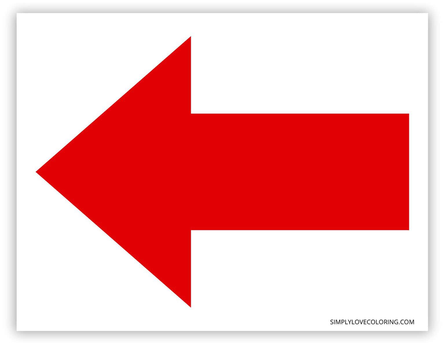 Arrow Signs Free PDF Printables Simply Love Coloring