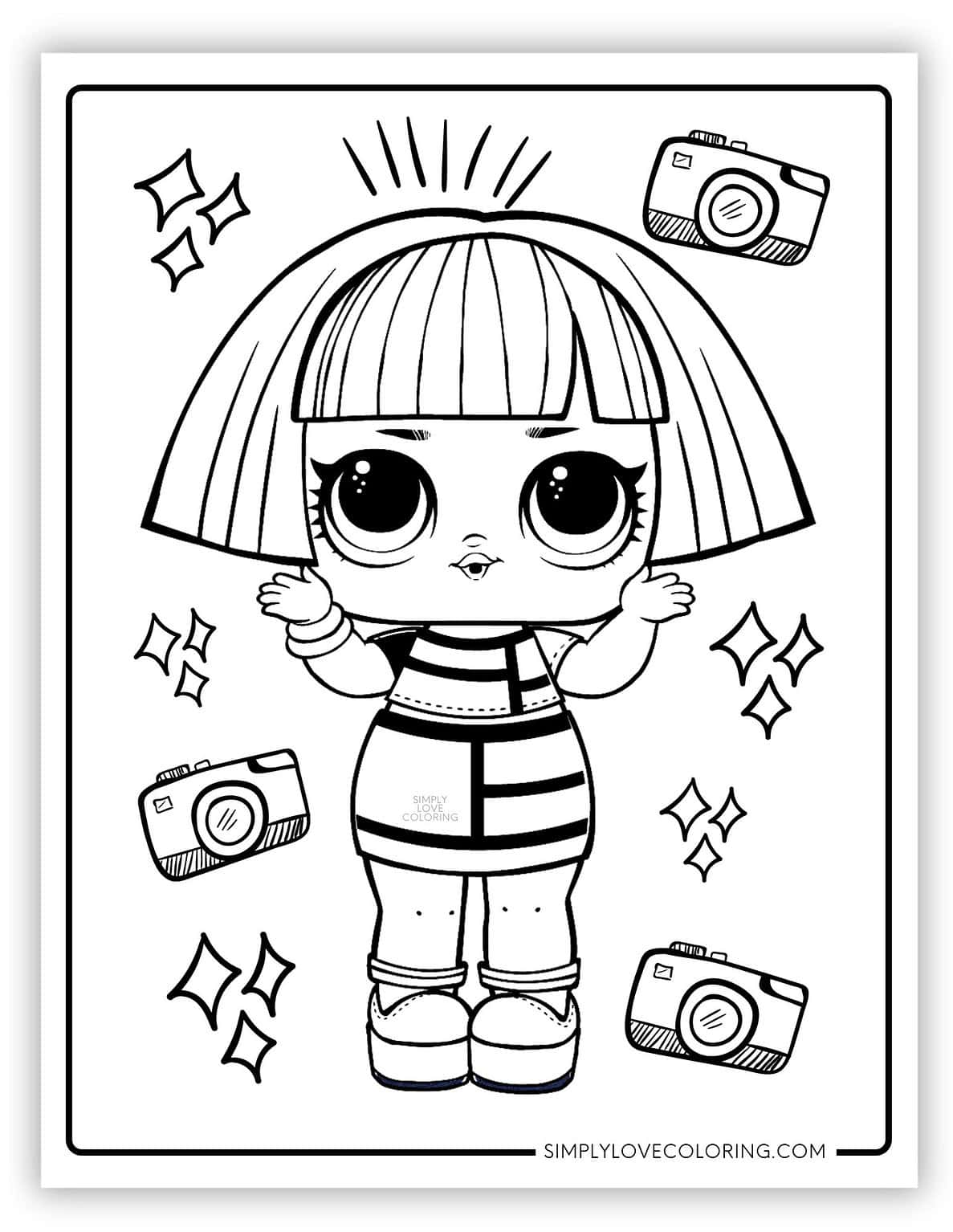 32 Fun LOL Surprise Coloring Pages (Free PDF Printables) Simply Love