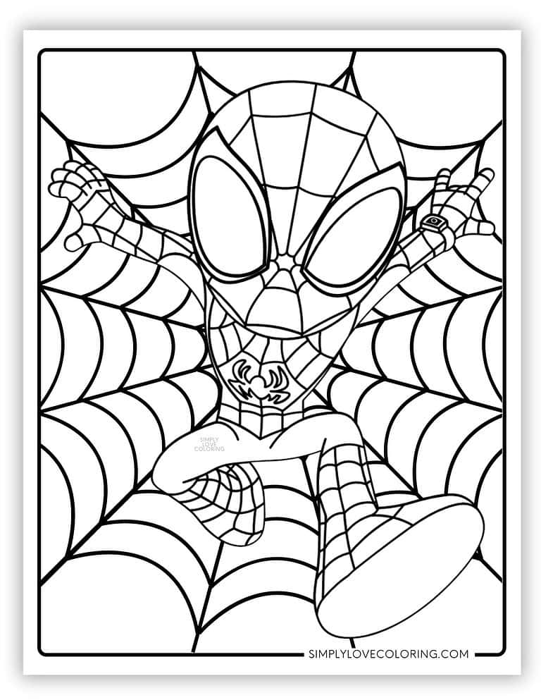Spidey and His Amazing Friends Coloring Pages (Free PDF Printables