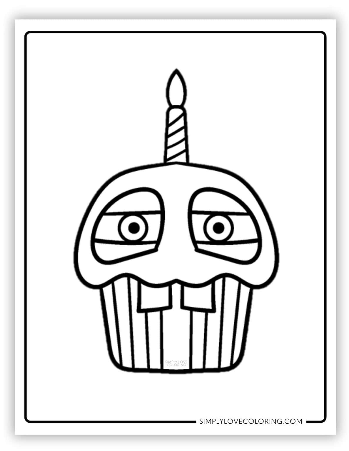 FNAF Coloring Pages (Five Nights at Freddy's Free PDF Downloads ...