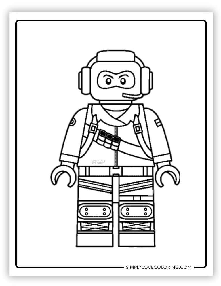 Fortnite Coloring Pages (Free PDF Printables) - Simply Love Coloring
