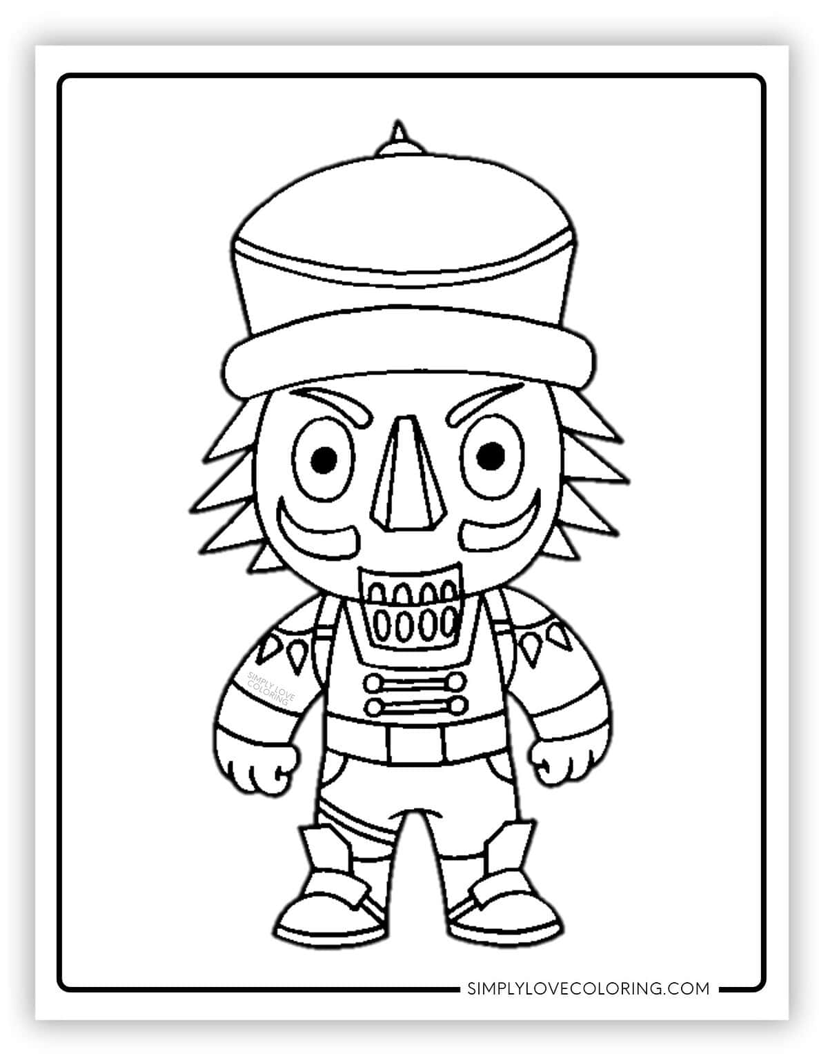 Fortnite Coloring Pages (Free PDF Printables) - Simply Love Coloring