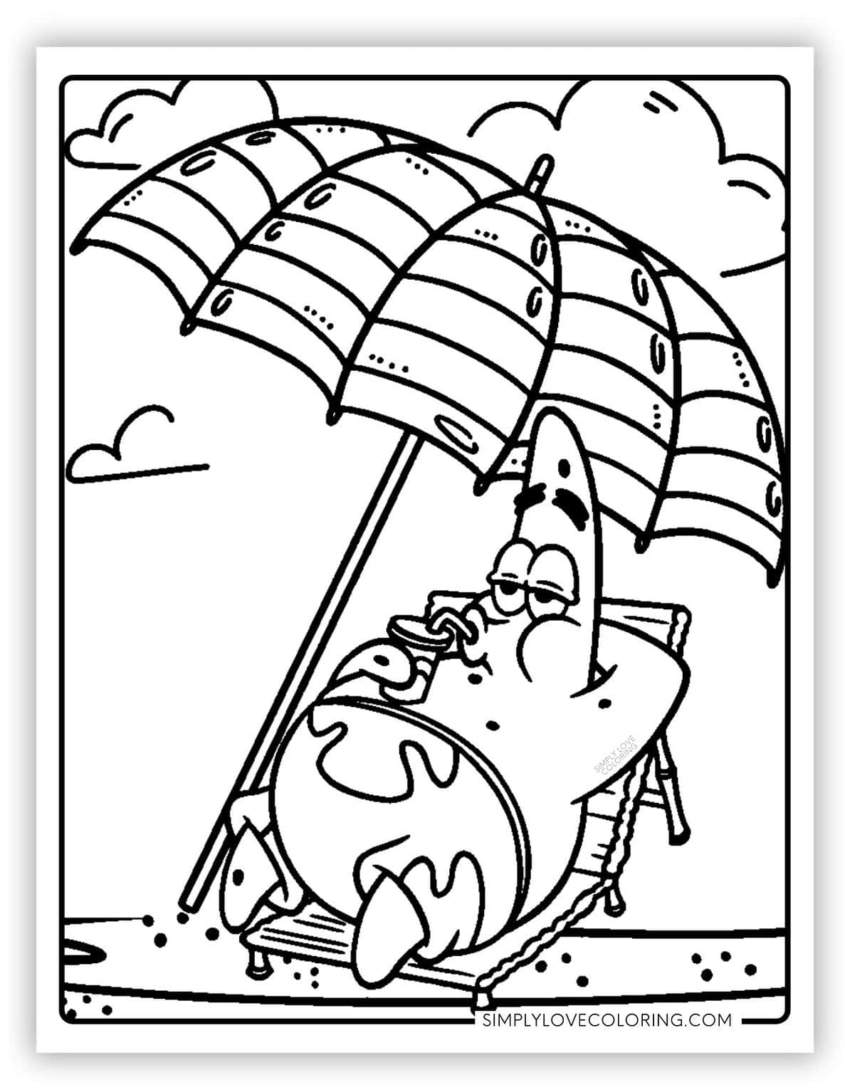48 SpongeBob Coloring Pages (Free PDF Printables) - Simply Love Coloring