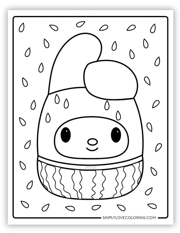 48 Squishmallow Sanrio Coloring Pages (Free PDF Printables) - Simply ...