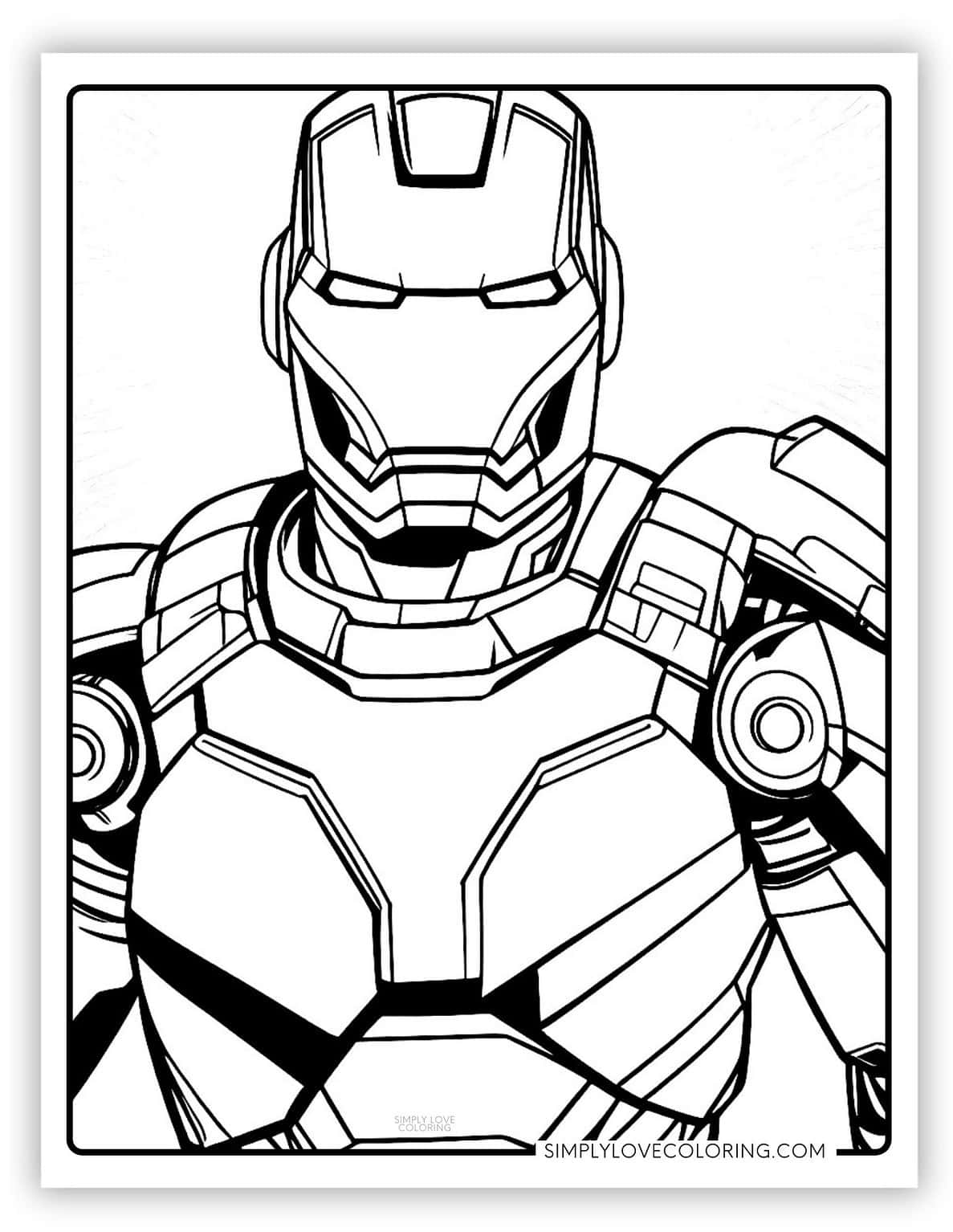 Marvel Avengers Coloring Pages (Free PDF Printables) - Simply Love Coloring