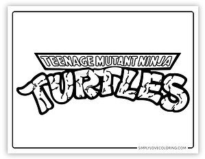 34 Ninja Turtles Coloring Pages (Free PDF Printables) - Simply Love ...