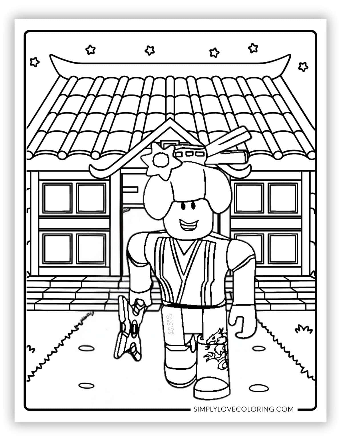 34 Roblox Coloring Pages (Free PDF Printables) - Simply Love Coloring